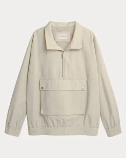 The Beige Windbreaker Set
