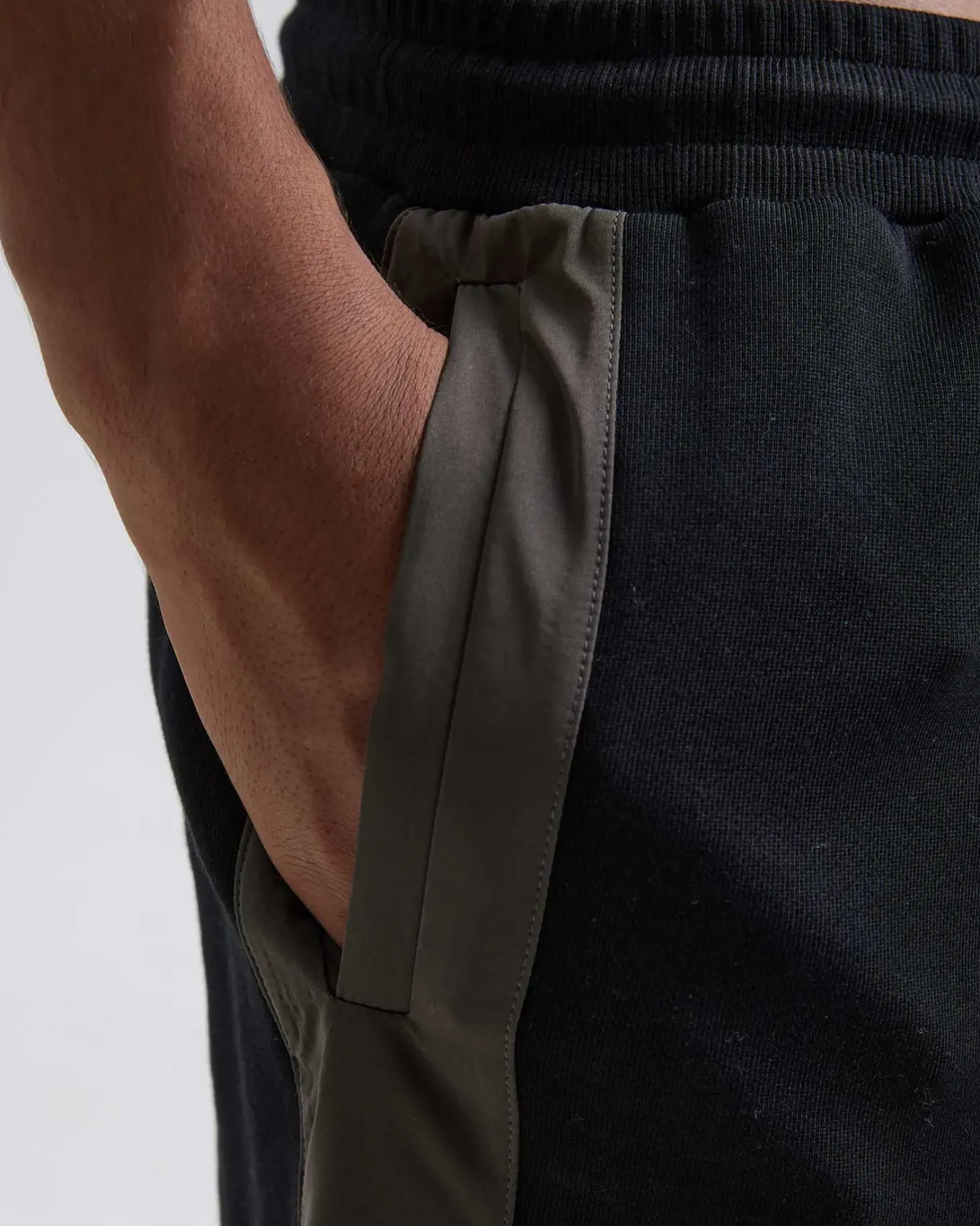 Track Pants With Asymmetrical Pattern
