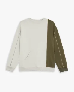 Two-Tone Pocket Sweatshirt
