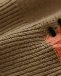 Vintage Patchwork Knit Jumper