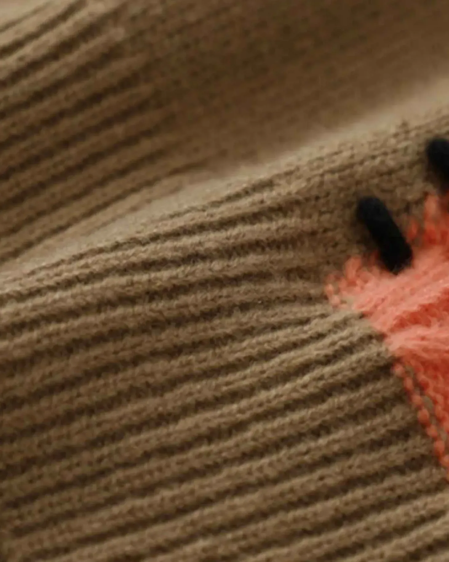 Vintage Patchwork Knit Jumper