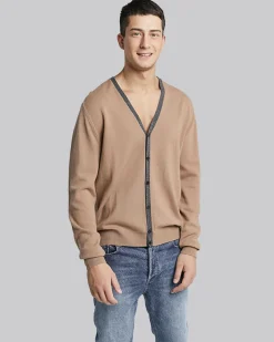V-Neck Button-Up Cardigan