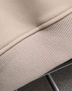 Wide Ribbed Crewneck Sweatshirt
