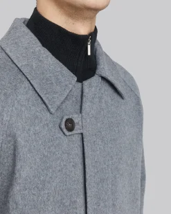 Wool-Cashmere Long Coat