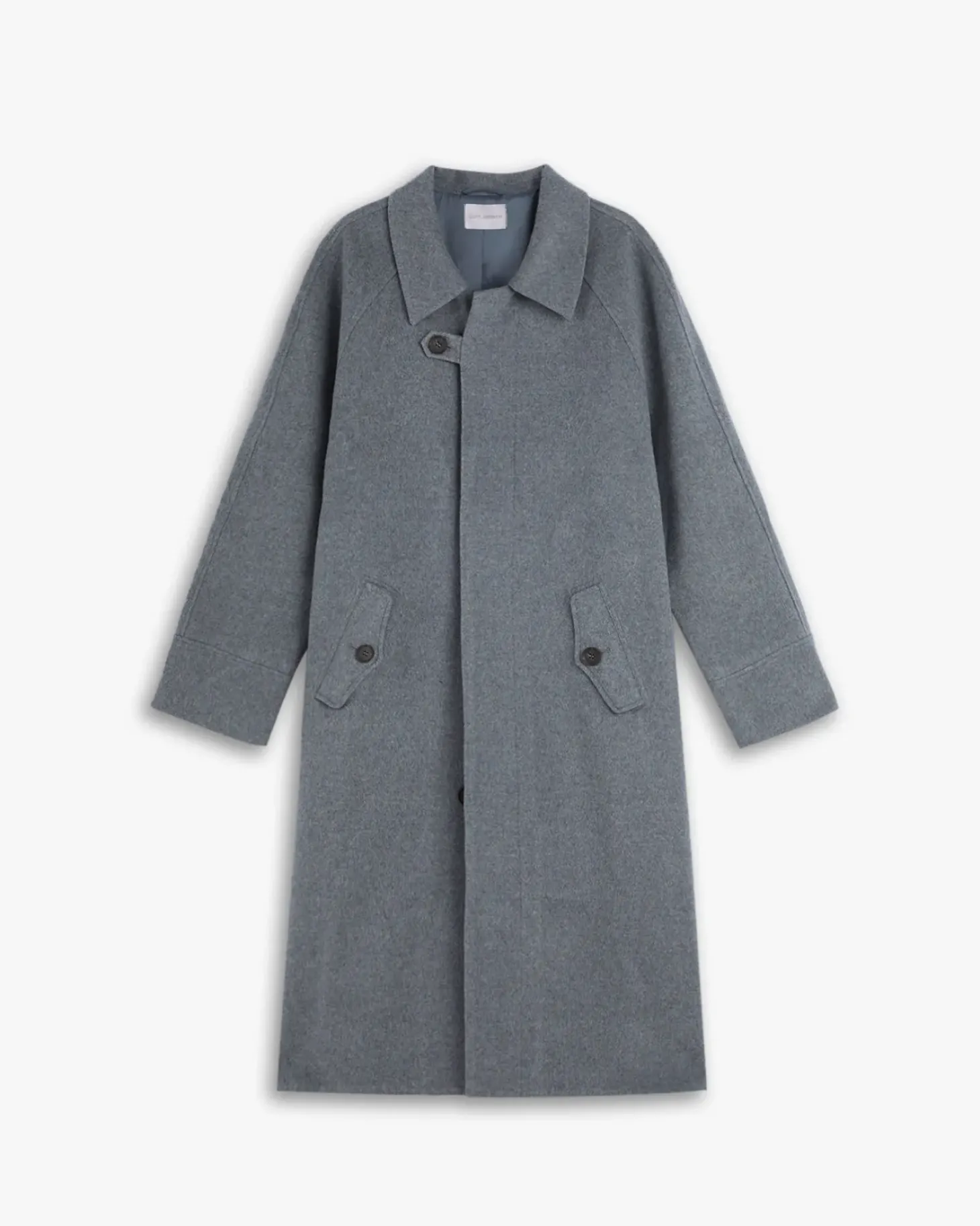 Wool-Cashmere Long Coat