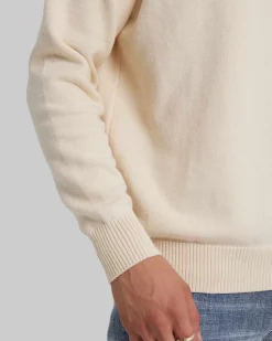 Wool-Cashmere Polo Sweater