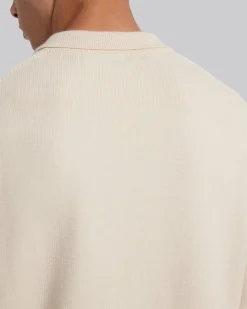 Wool-Cashmere Polo Sweater